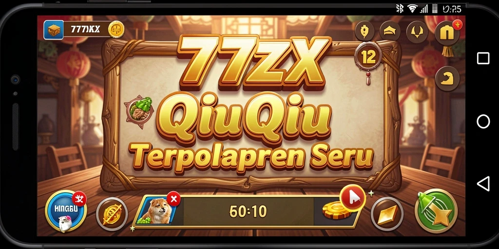 Gameplay seru QiuQiu dalam 777ZX yang penuh tantangan.