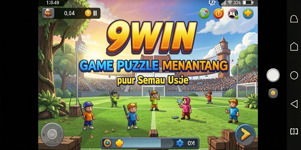Gameplay seru dan menantang di 9WIN dengan berbagai puzzle.