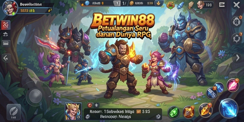 Gameplay seru dalam dunia RPG BETWIN88.