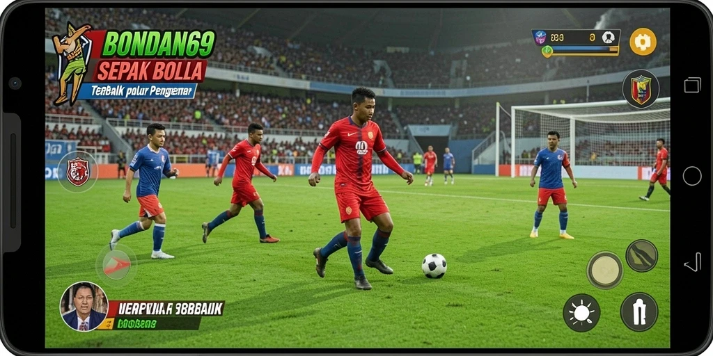 Tampilan gameplay BONDAN69 yang mendebarkan di lapangan.