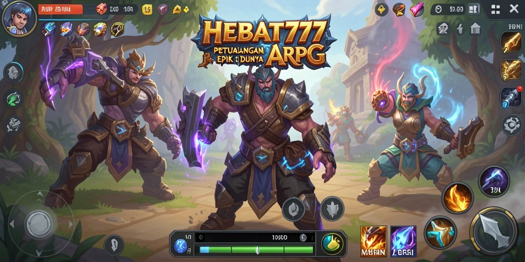 Tampilan gameplay HEBAT777 yang mengesankan dan penuh aksi.