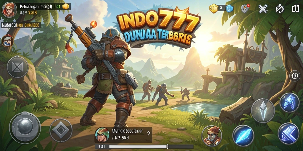 Tampilan gameplay menarik dari INDO777 di dunia terbuka.