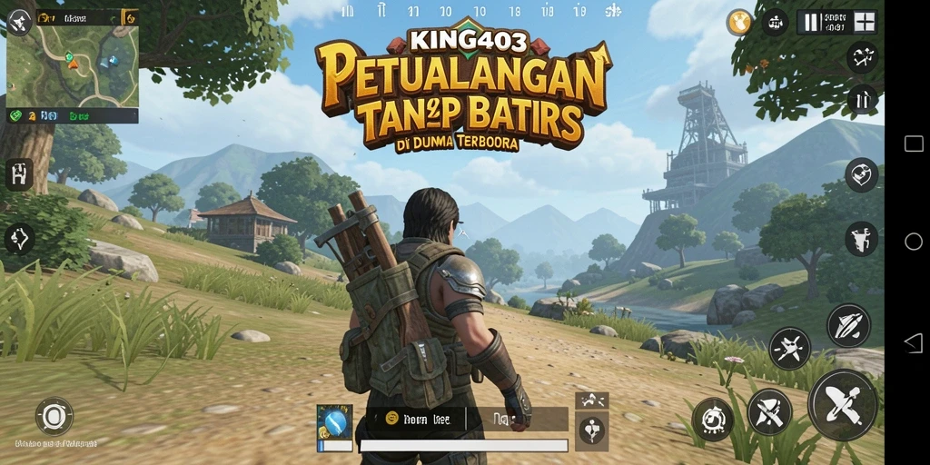 Tampilan gameplay yang menakjubkan dari <strong>KING403</strong> dalam dunia terbuka.