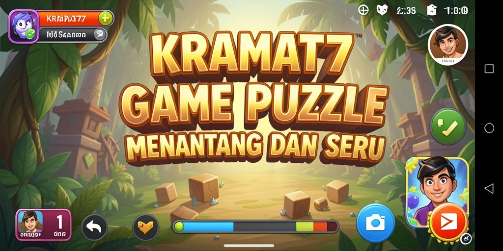 Tampilan gameplay KRAMAT77 yang menantang dan seru.