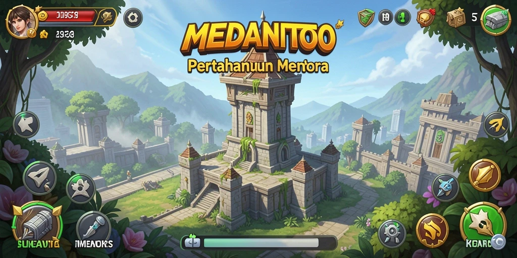 Tampilan gameplay seru dan menantang di MEDANTOTO.