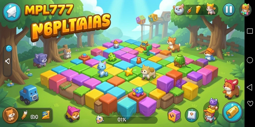 Screenshot gameplay MPL777 menampilkan tantangan menarik dalam menyusun teka-teki.