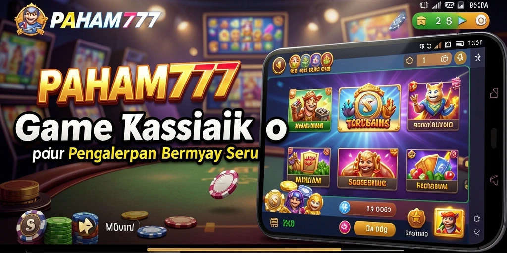 Screenshot gameplay PAHAM777 yang menampilkan suasana Kasino yang menarik.