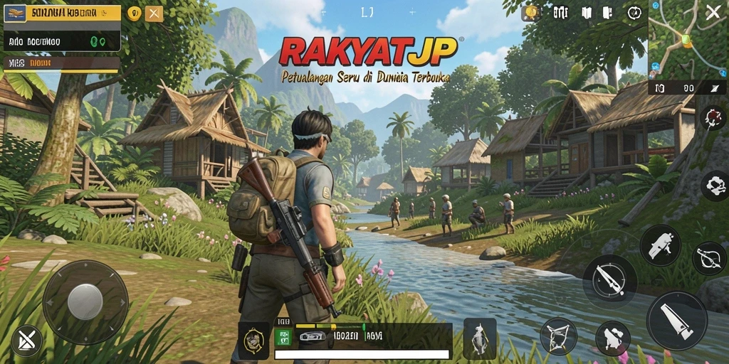 Tampilan menarik dari gameplay RAKYATJP yang penuh petualangan.