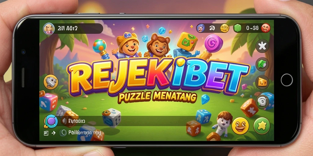 Screenshot gameplay REJEKIBET yang menampilkan tantangan puzzle yang menarik.