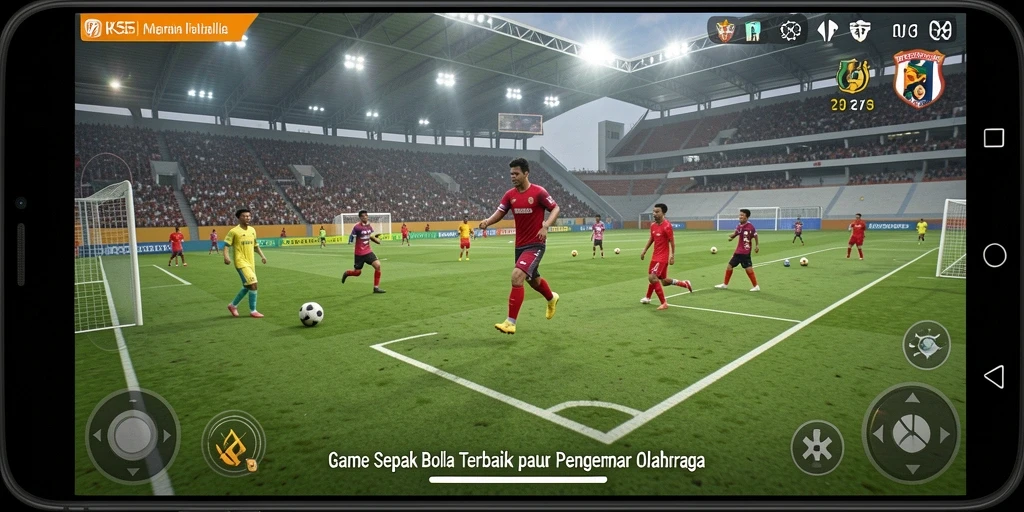 Tampilan gameplay RK55 yang menyenangkan dan mendebarkan.
