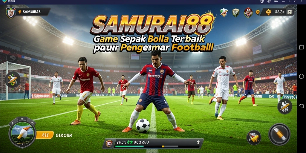 Gameplay <strong>SAMURAI88</strong> yang seru dan menegangkan saat bertanding di lapangan.