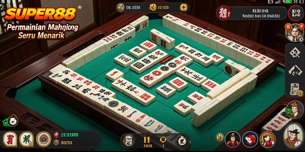 Tampilan gameplay SUPER88 yang menarik dan menantang.