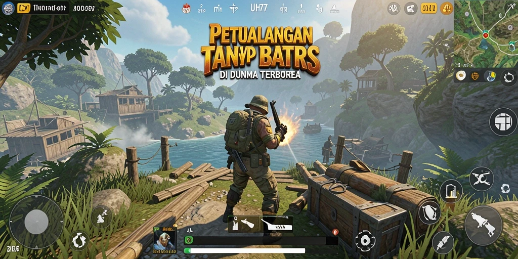 Tampilan gameplay UH77 yang menakjubkan dan menawan.
