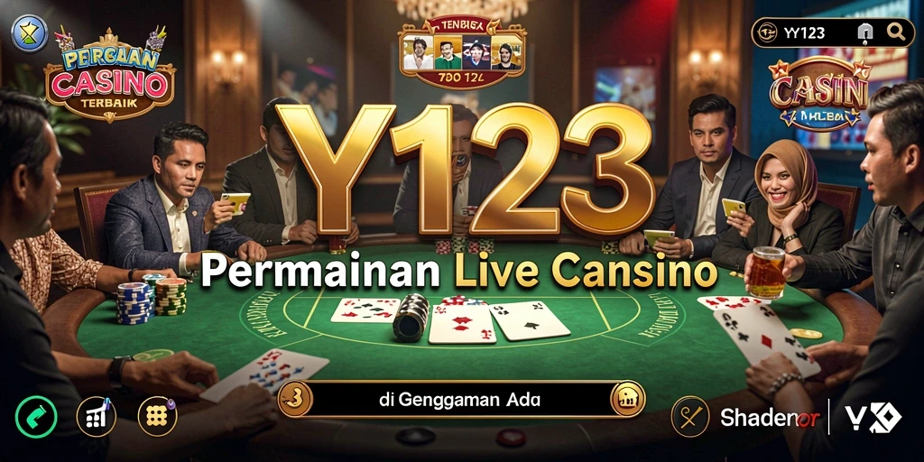 Tampilan menarik gameplay Live Casino di YY123.